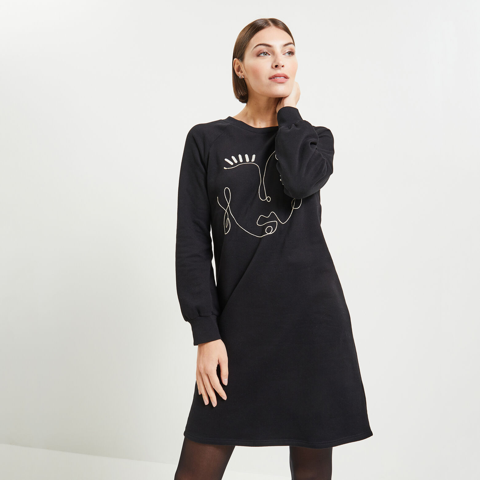 Robe sweat femme