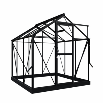 Royal Well Mary I kweekkas aluminium zwart 4,71 m²