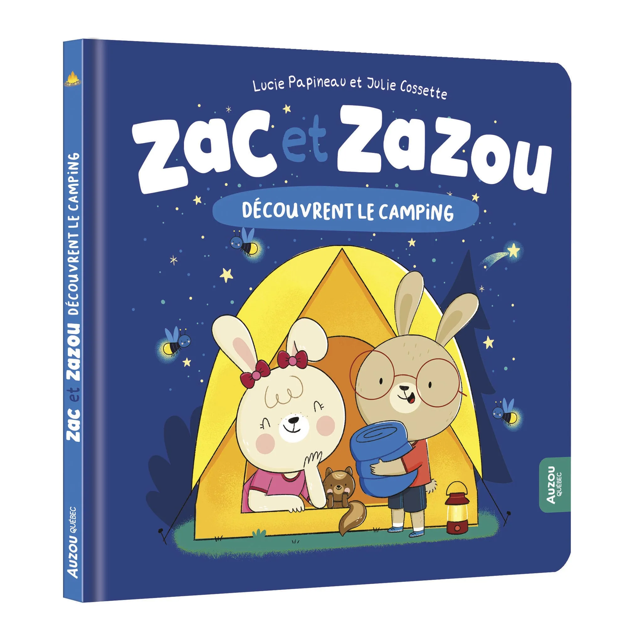 Auzou Zac Et Zazou Découvrent Le Camping