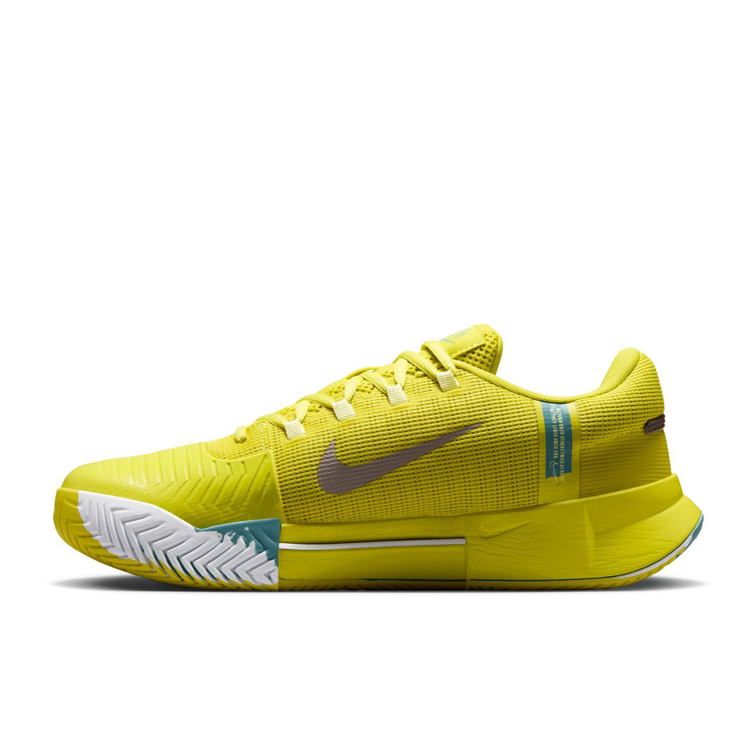 Nike GP Challenge 1 PRM Chaussures Toutes Surfaces Hommes - Jaune , Bleu Petrol