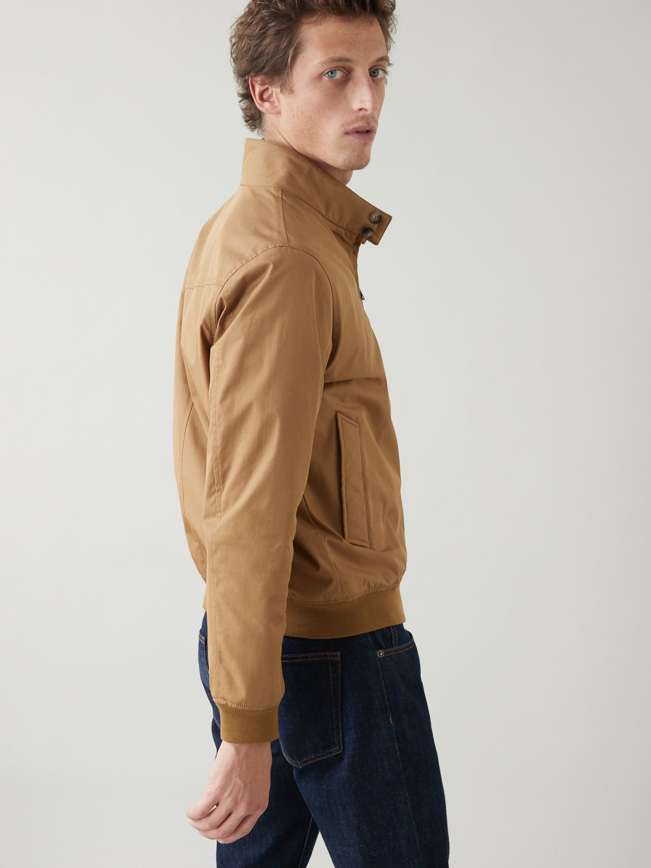 Blouson uni homme