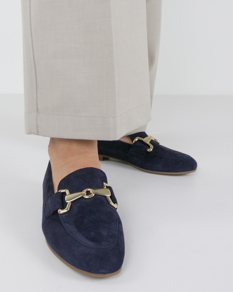 Gabor Nava Mocassins & loafers  - blauw