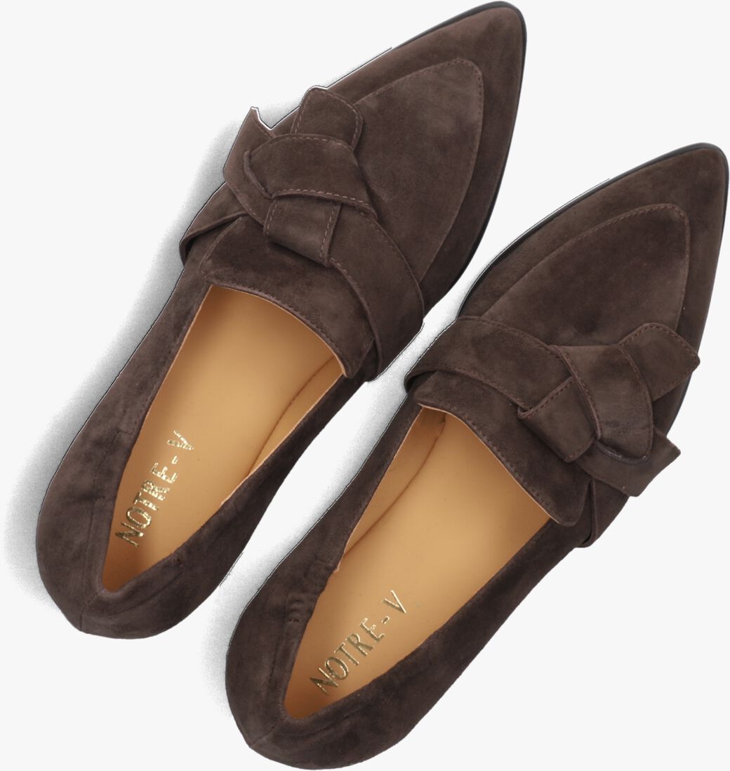 bruine notre-v loafers 5672
