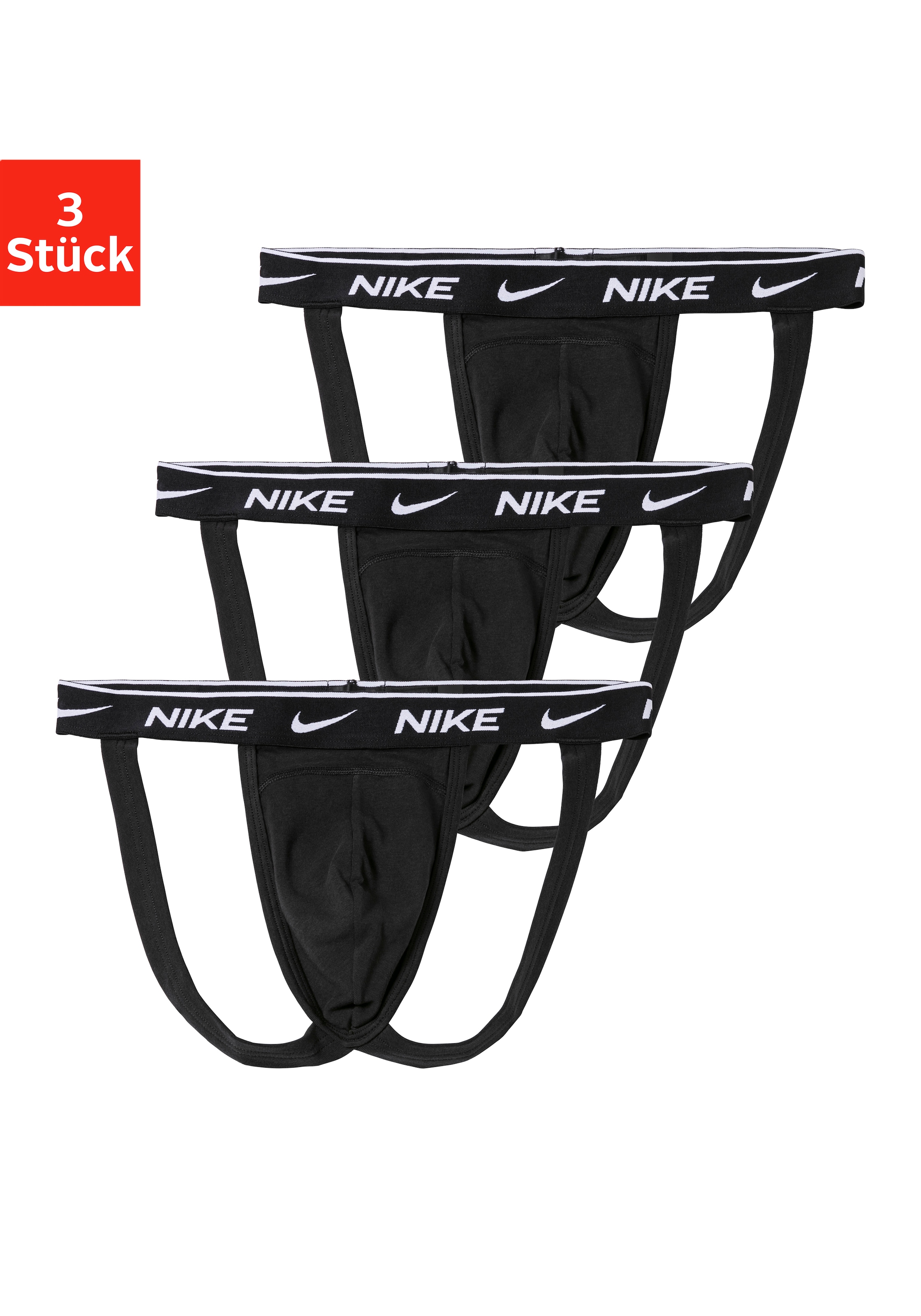 NIKE Underwear String, 3 Stk. Jockstrap