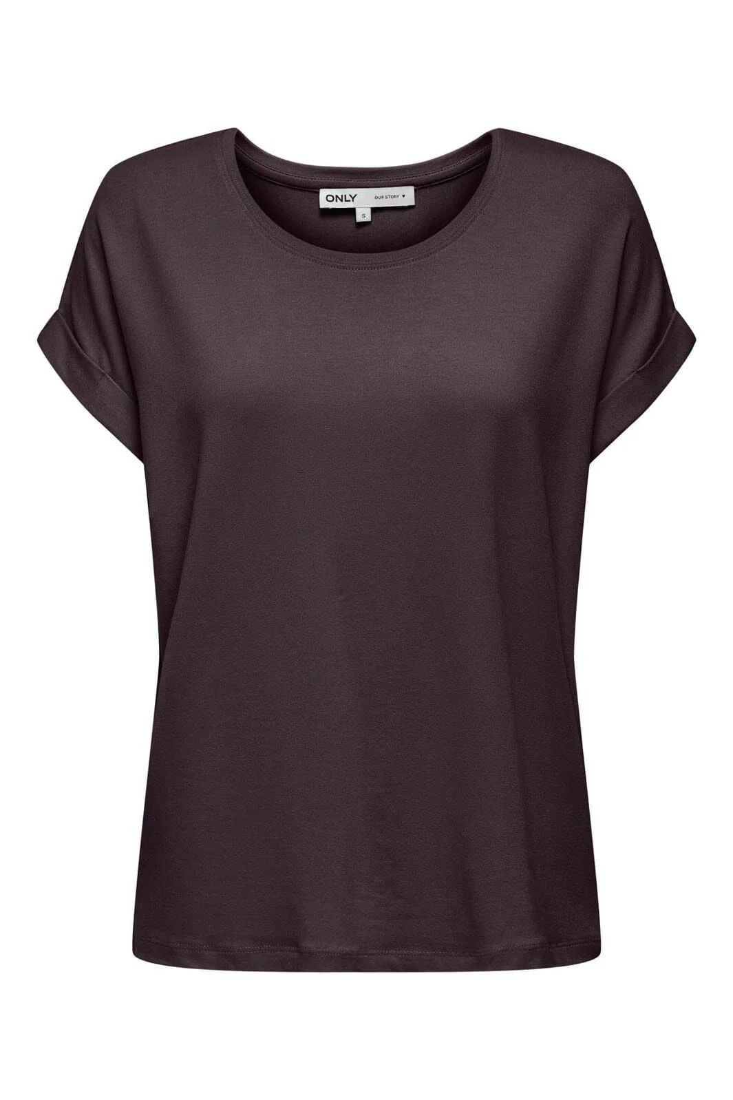 Only Onlmoster S/S O-Neck Top 2424875 winetasting