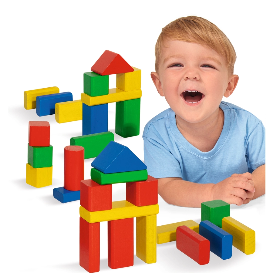 Eichhorn Bunte Holzbausteine