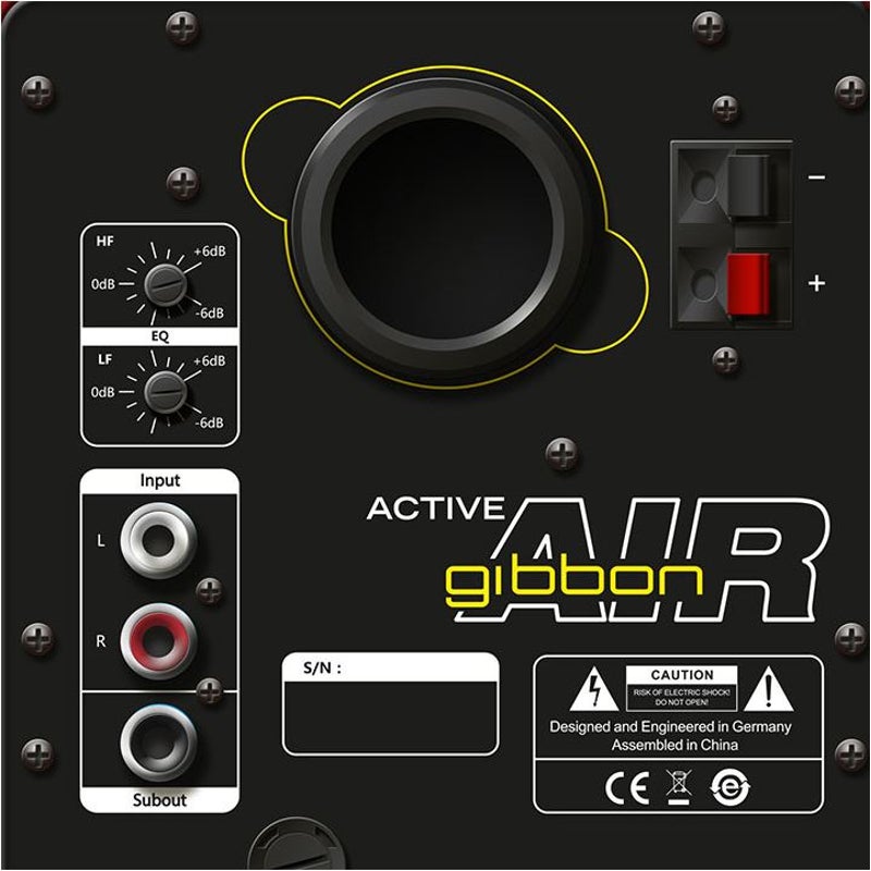 Monkey Banana Gibbon Air Bluetooth monitor zwart (set van 2)