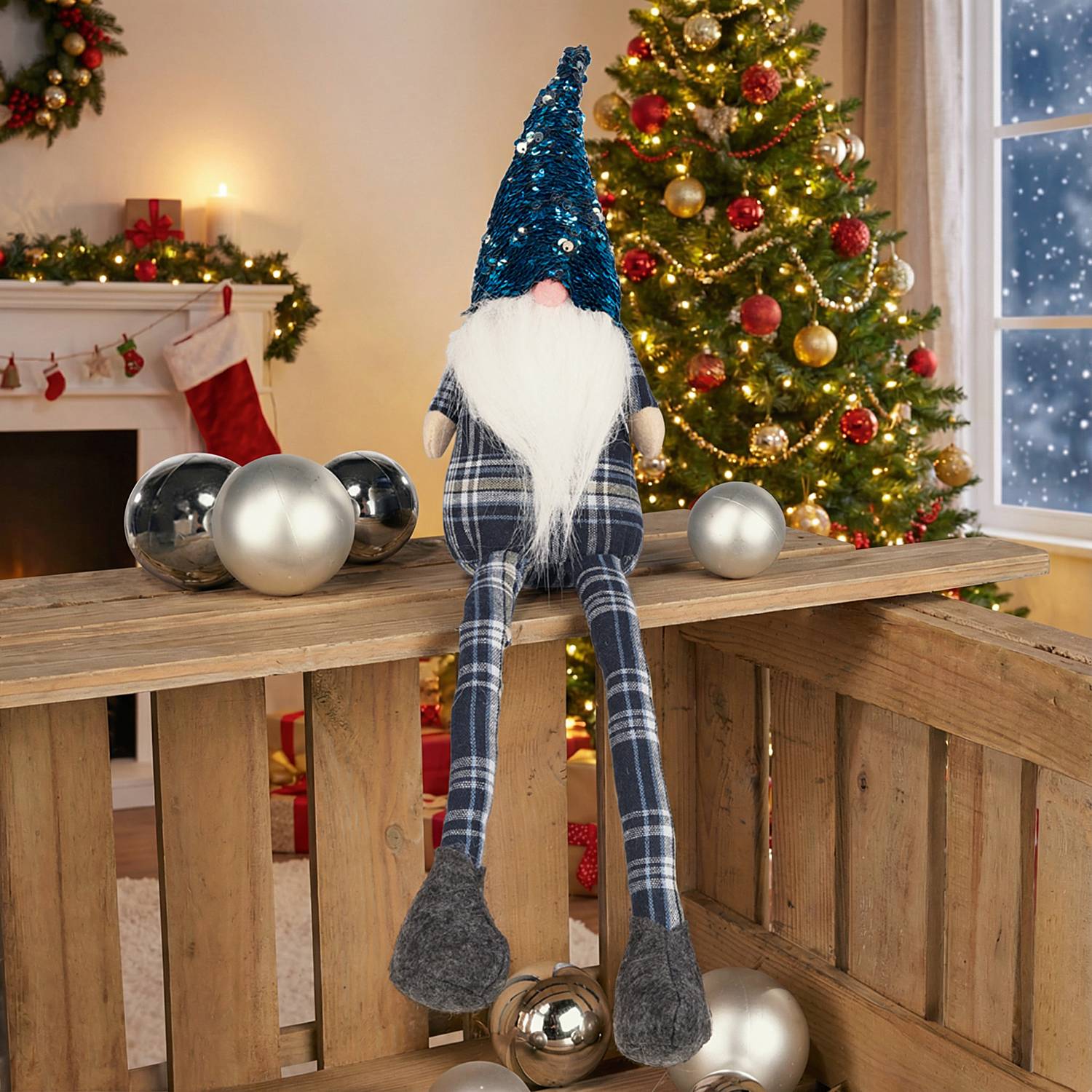 Kantenhocker Weihnachtswichtel