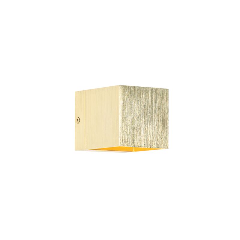 Moderne wandlamp goud met lichteffect - Transfer