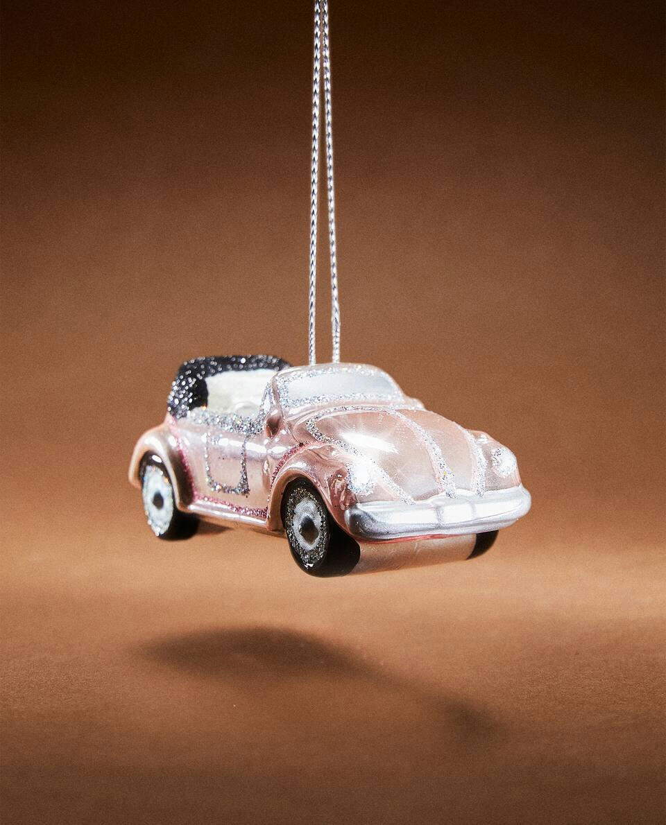 DECORAÇÃO DE CARRO DE NATAL
