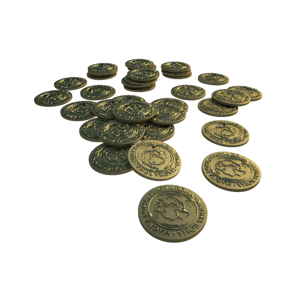 Magna Roma - Metal Coins Set