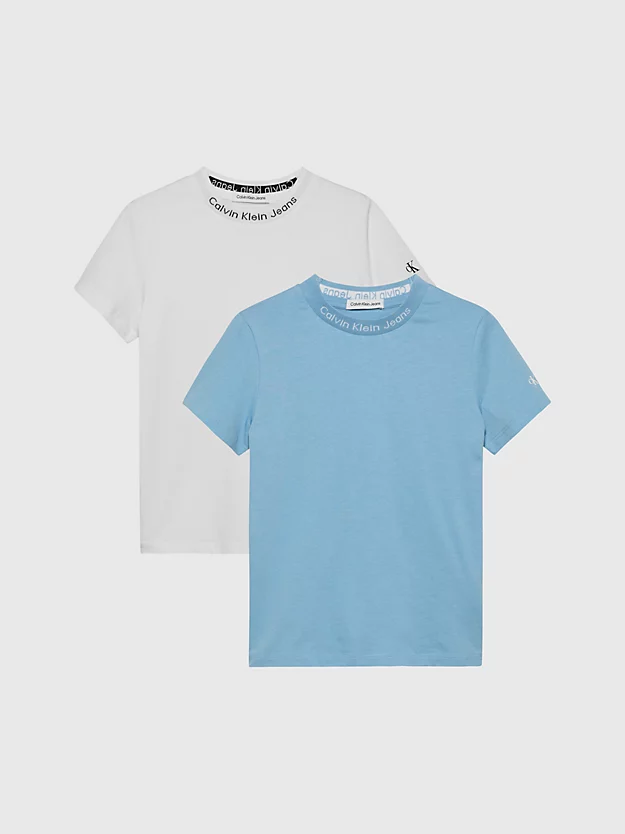 Pacote com 2 camisetas com logotipo