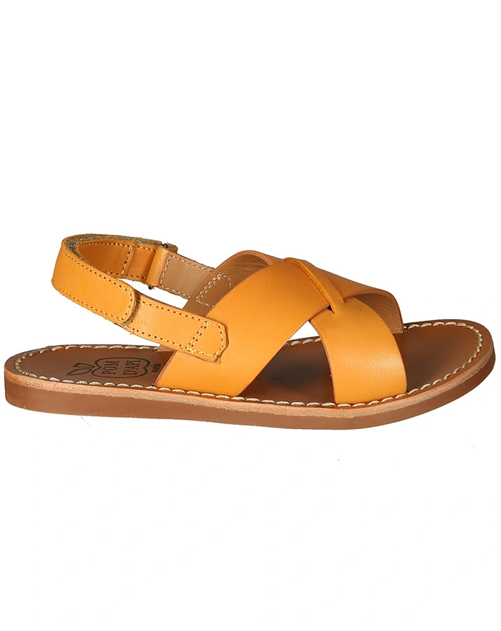 Sandalen STITCH CROSS in safran