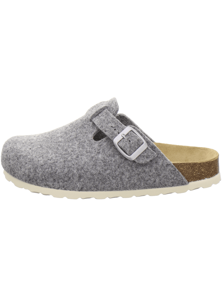 Filz Hausschuhe Damen grau