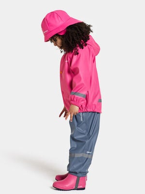 Didriksons Slaskeman Regnsett, True Pink