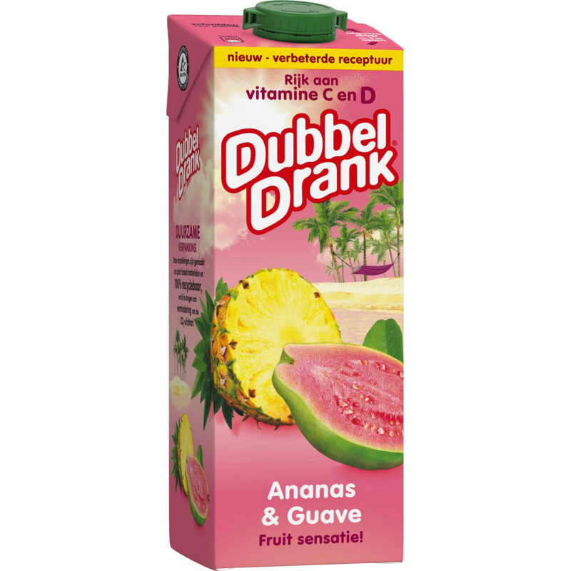 DubbelDrank Ananas & guave