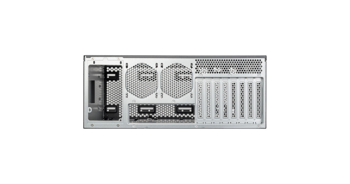 SilverStoneRM4A rack behuizing  (Zwart | 4U | USB-C)