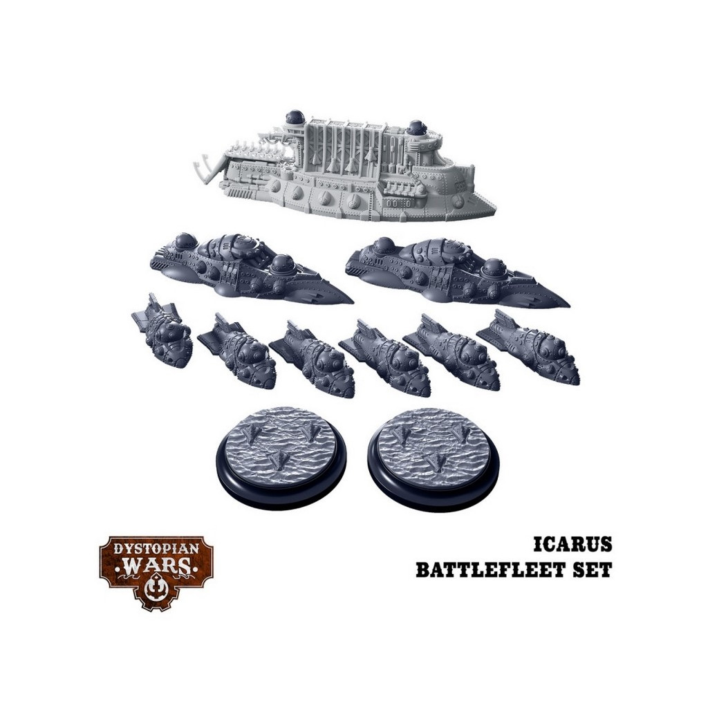 Dystopian Wars: Icarus Battlefleet Set