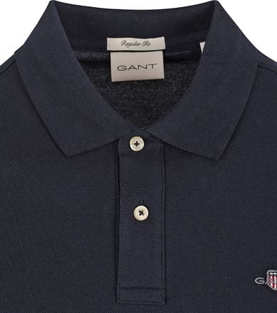 Gant Shield Piqué Poloshirt Navy 2210-433 kopen