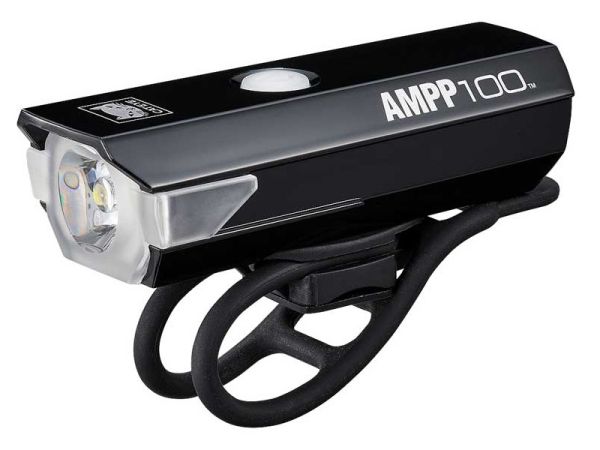 Cateye Ampp Genopladelig Forlygte, 100 Lumen