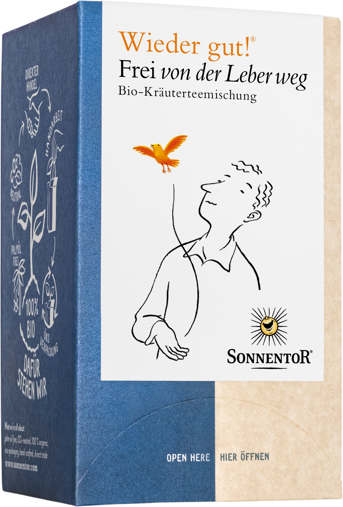 Sonnentor  Wieder gut! Frei von der Leber weg Bio, 27 g