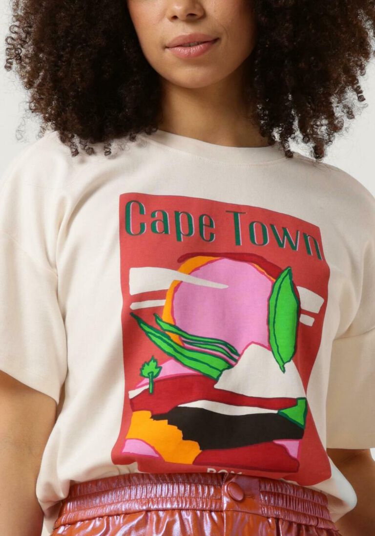 POM AMSTERDAM zand pom amsterdam t-shirt sunset t-shirt