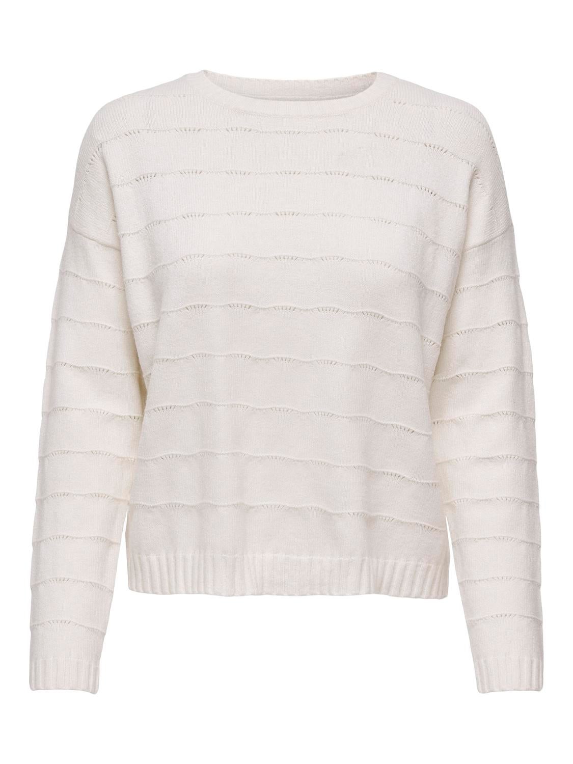 ONLKATIA Strickpullover Whitecap Gray