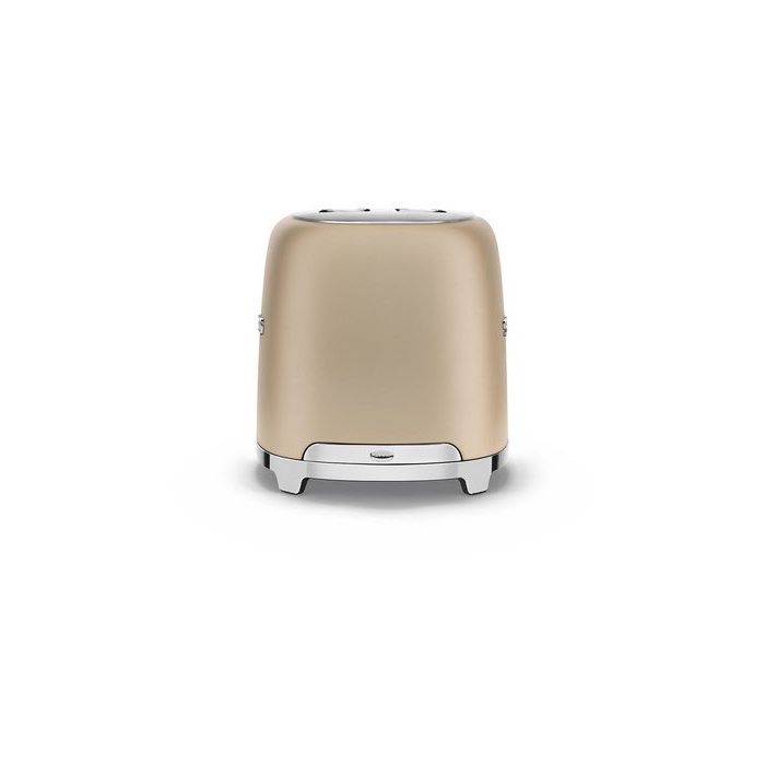 SMEG Toaster 2-Schlitz 50's Retro Style TSF01CHMEU Champagner Matt
