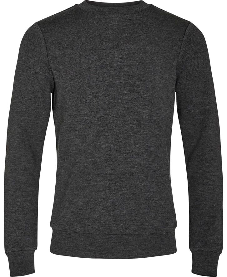 Mos Mosh Gallery Abel Crew Neck Sweat Antracite melange