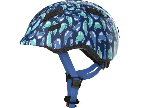 Abus Smiley 2.0 Cykelhjelm, Blue Car