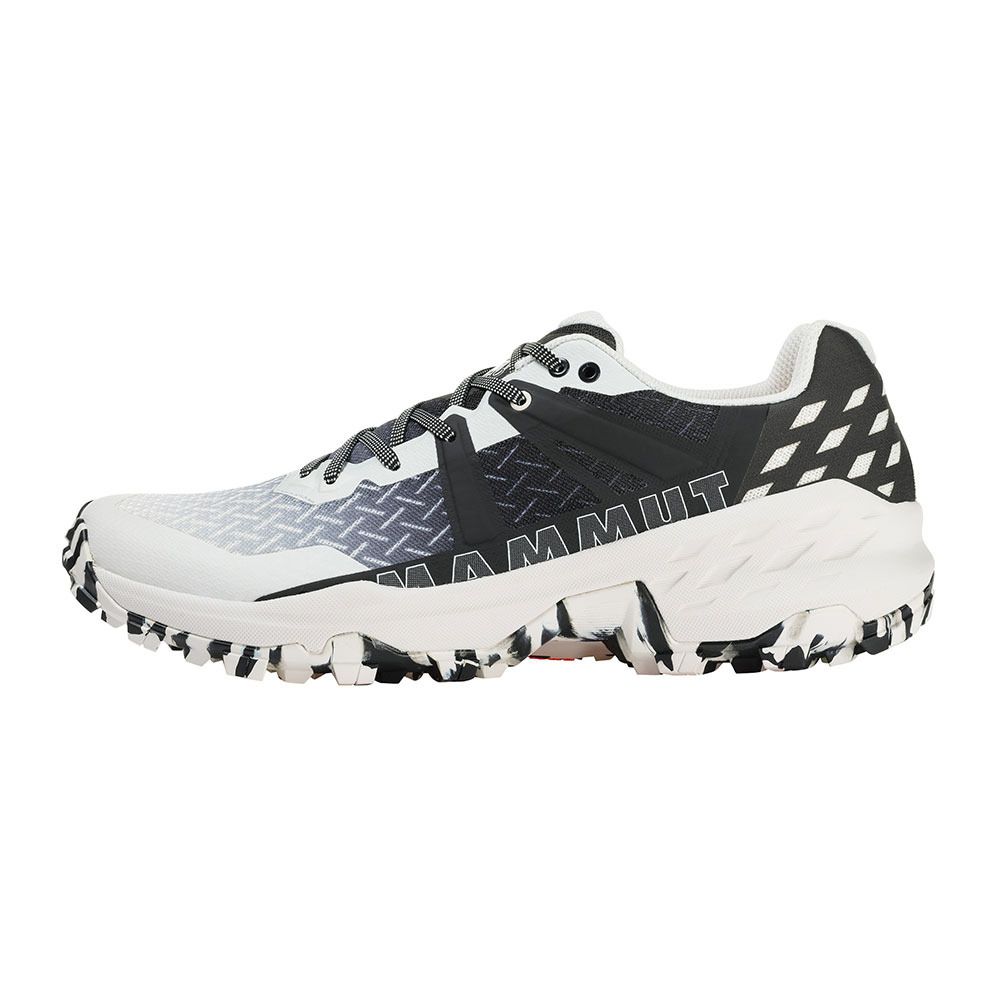 Mammut SERTIG II LOW - Chaussure randonné Homme bright white/black