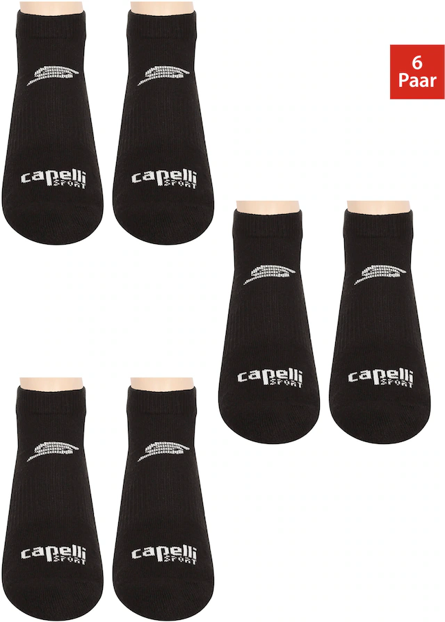 Capelli Sport Sneakersocken 6 Paar tlg.
