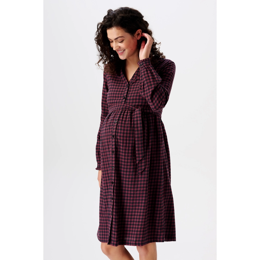 Esprit Still-Kleid Plum red