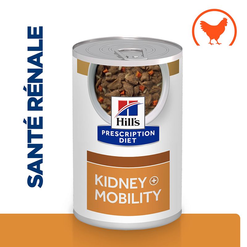 Hill's Prescription Diet k/d + Mobility poulet
