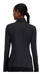 Haut 1/2 Zip New Balance Sport Essentials Noir Femme