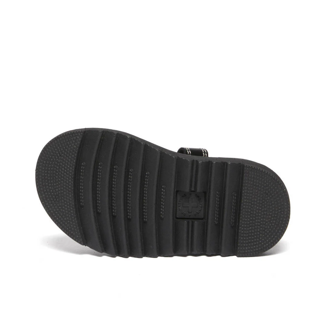 Dr. Martens Marlowe Hearts Tleren sandalen Black + Powder Pink T Lamper