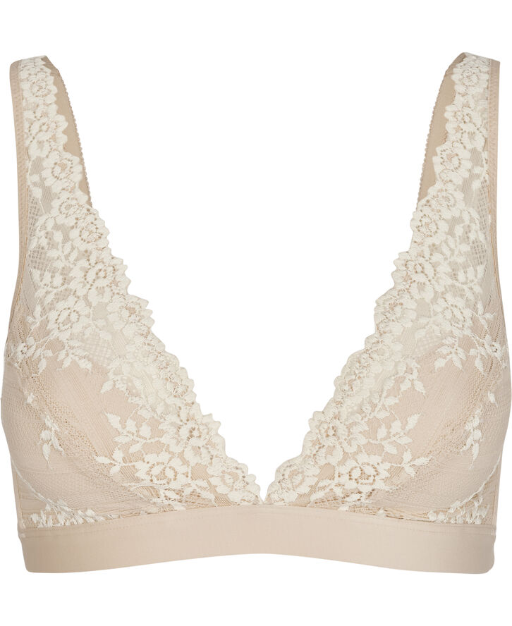 Wacoal EMBRACE LACE SOFT CUP BRA Naturally nude / ivory