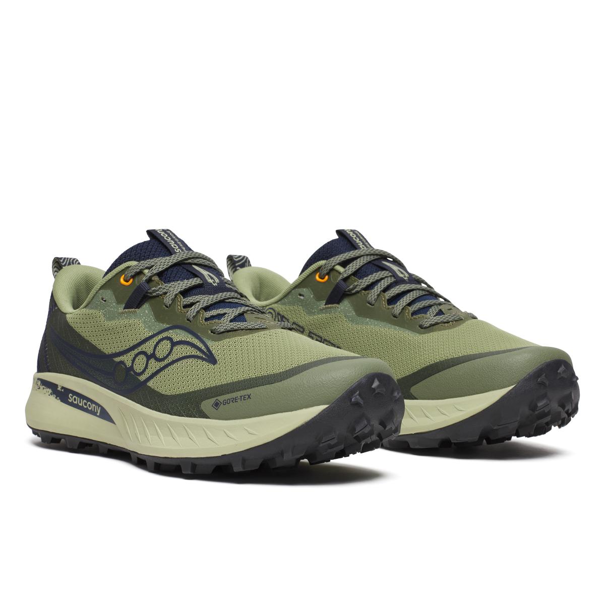 Saucony Peregrine 15 GTX Hemlock/Navy