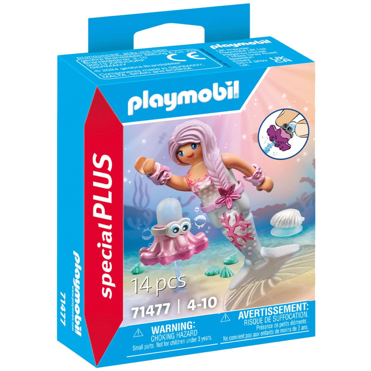 PLAYMOBILPLAYMOBIL   Princess Magic 71477 Meerjungfrau mit Spritzkrake