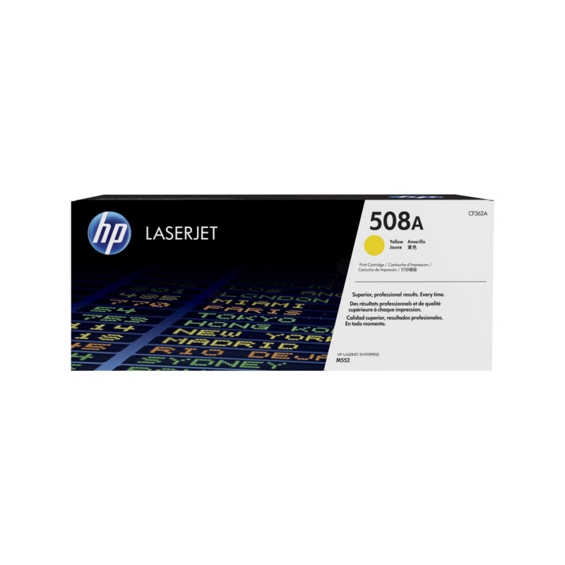 HP 508A (CF362A) Toner, gelb