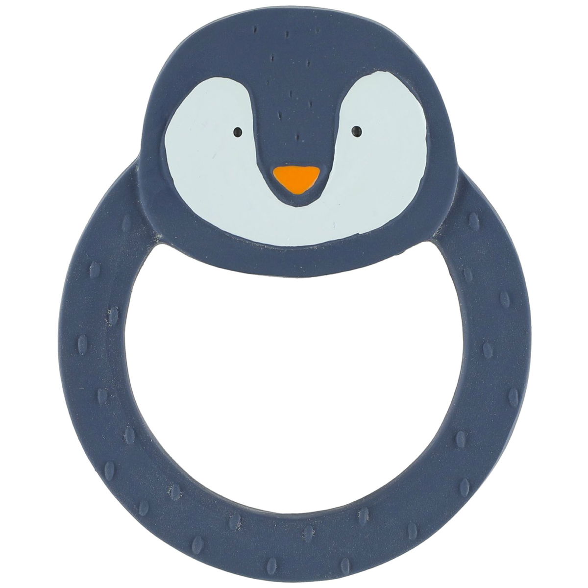 trixietrixie   Beissring aus Naturkautschuk Mr. Penguin