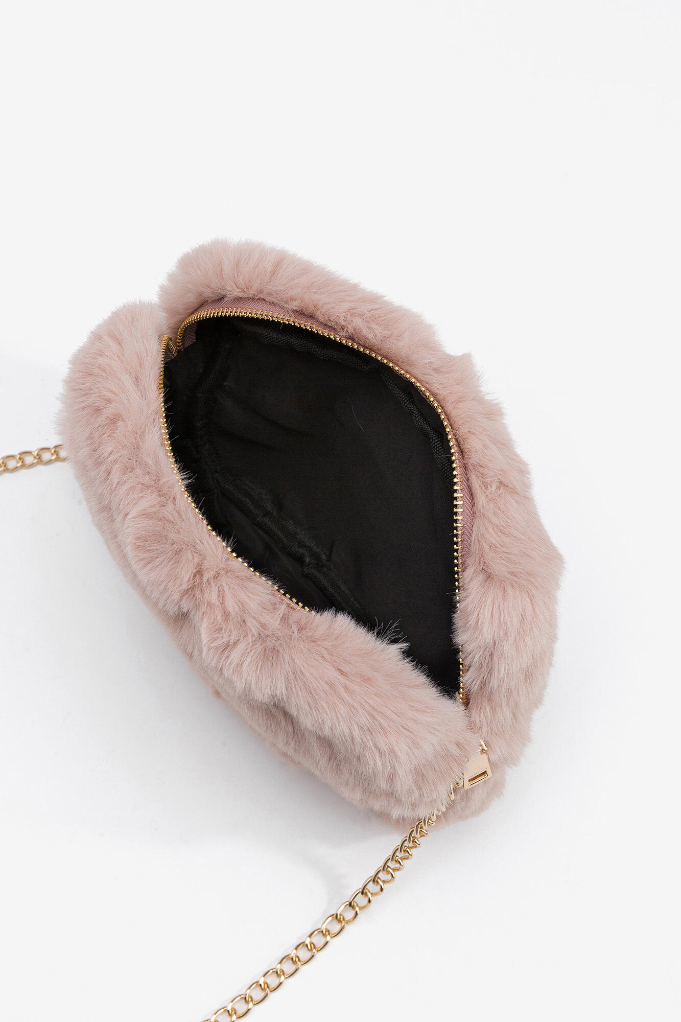 Bolsa transversal de pele