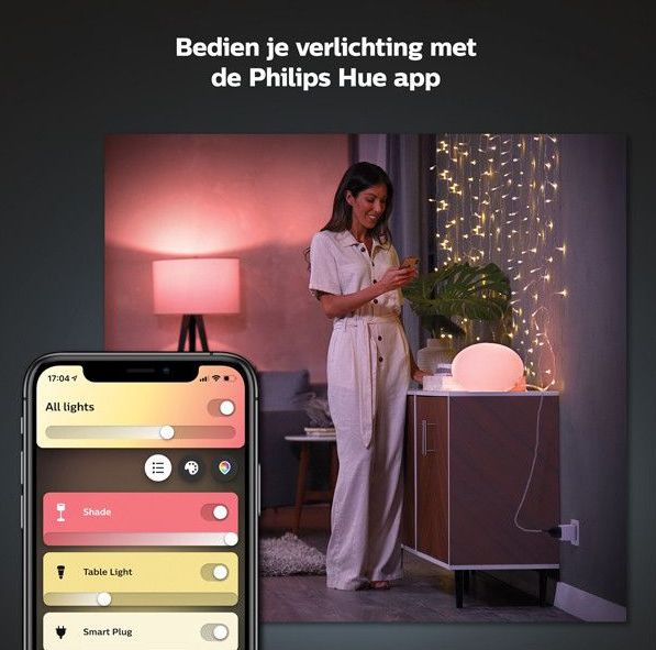 Philips Hue Smart Plug | Max. 2300W | Wit (BE/FR)