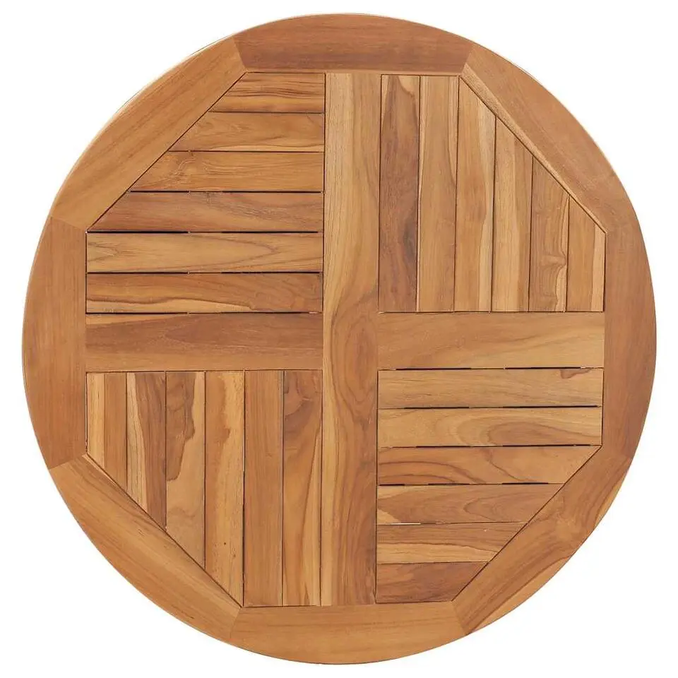 vidaXL - Tafelblad - Bruin - Hout
