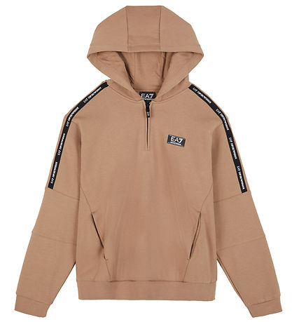EA7 H?ttetr?je m. Lynl?s - Portabella/Sort m. Logostriber