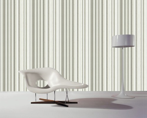 Vliesbehang 52525 Glööckler Imperial strepen zilver