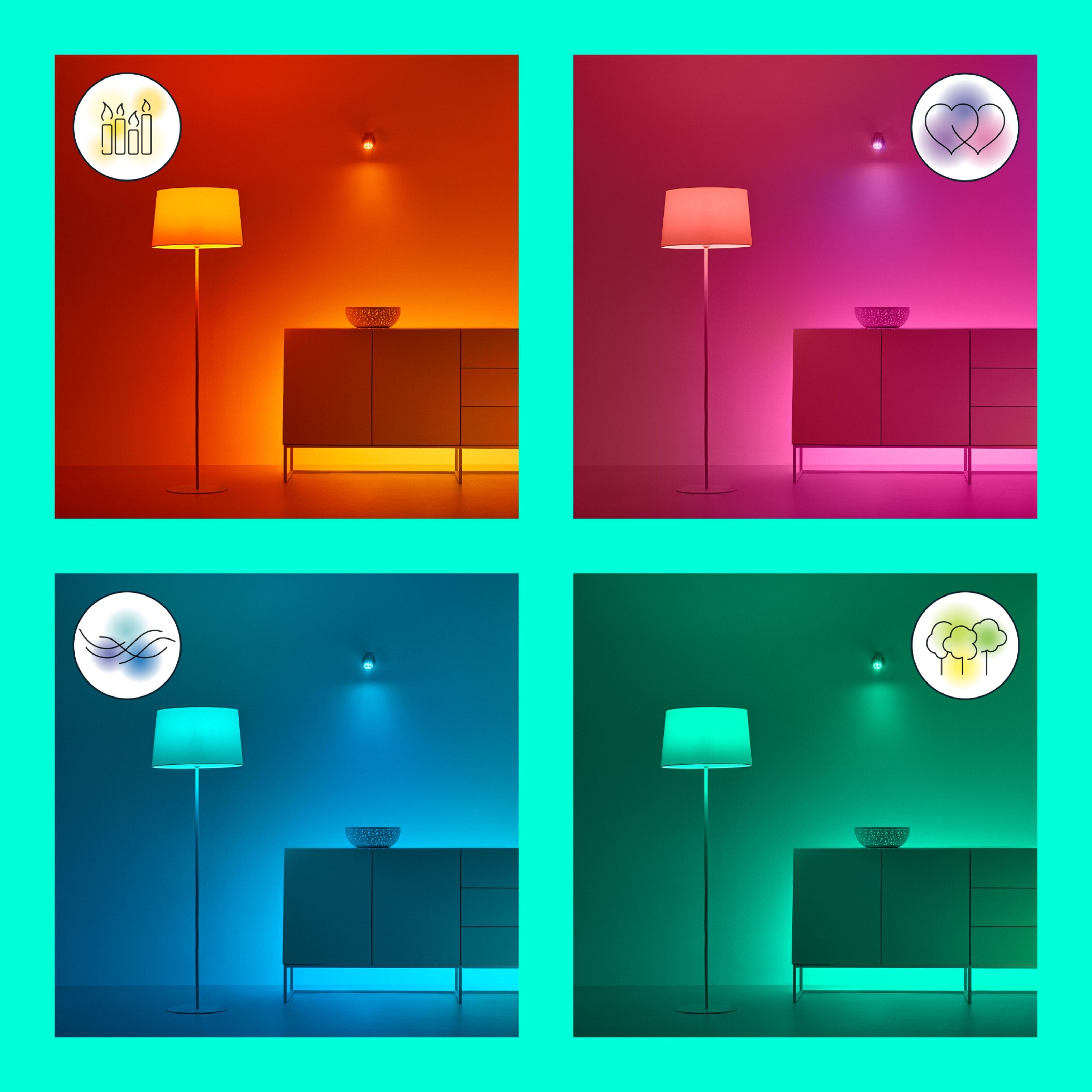 WiZ LED Strip LED-list Startpakke 2 meter