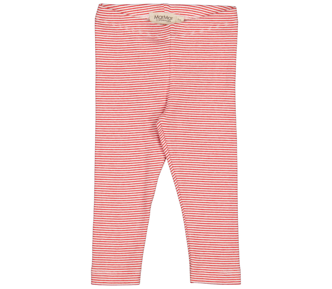 Leg, Leggings - Red Stripe