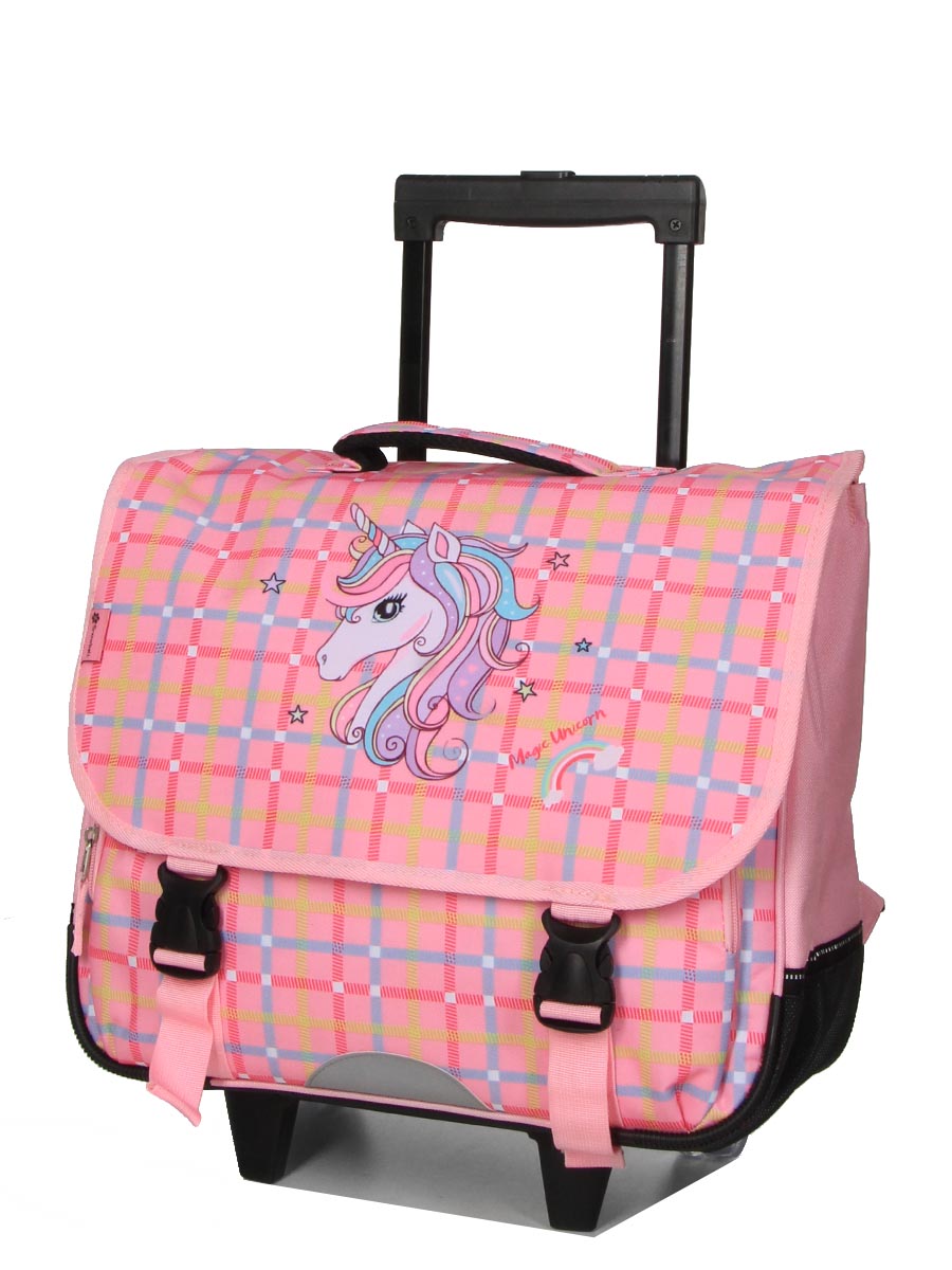 Cartable À roulettes Snowball Romantique Licorne 41 cm