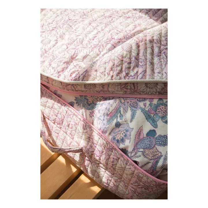 Louise Misha Sac de rangement Taty en coton bio | Rose